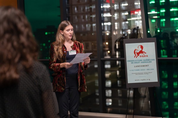 Virginie Simoneau-Gilbert, membre du comit&eacute; de coordination de l&rsquo;Observatoire.