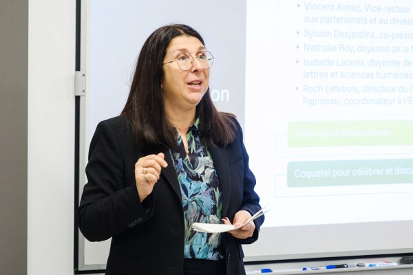 Professeure Nathalie Roy, doyenne de la Facult&eacute; de g&eacute;nie.