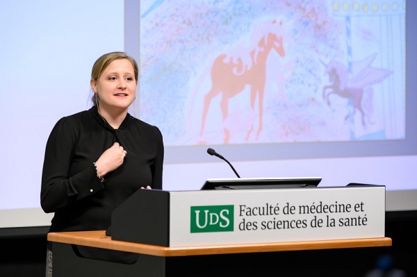 Emily Leavitt, doctorante en linguistique