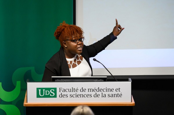 Oluwaseunnla Adelus, doctorante en g&eacute;nie m&eacute;canique