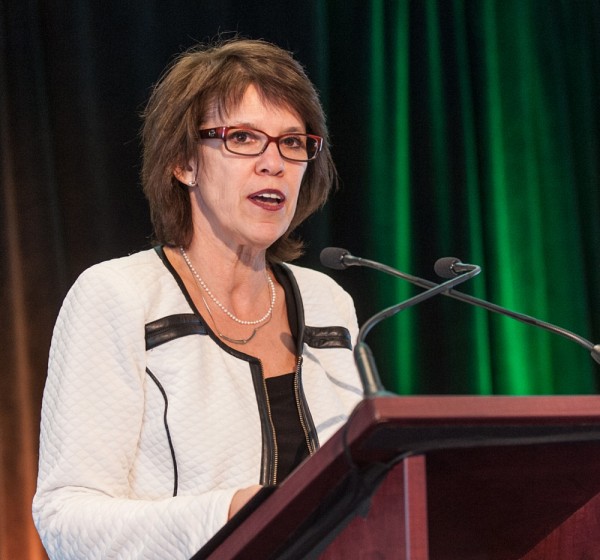 La rectrice de l'UdeS, professeure Luce Samoisette.