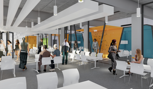 L'espace du niveau inf&eacute;rieur.