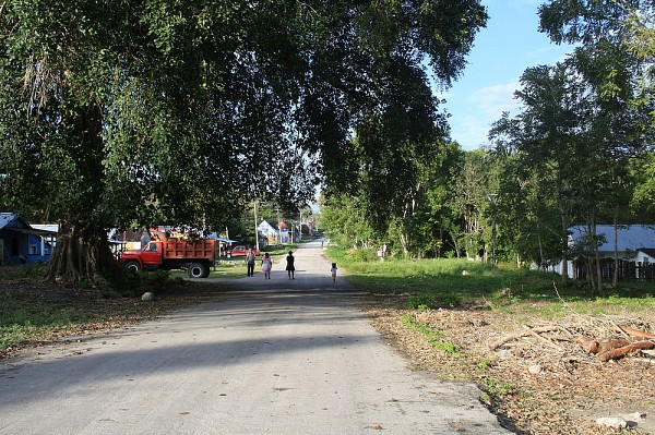 La rue o&ugrave; est situ&eacute;e la maison de l'&eacute;quipe de chercheurs