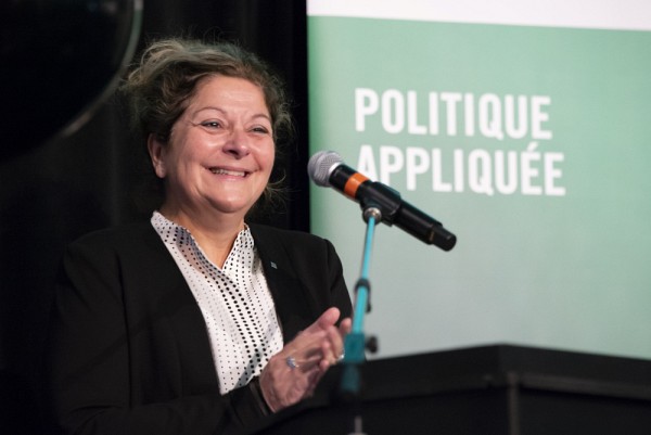 La doyenne de la Facult&eacute; des lettres et sciences humaines, la Pre Anick Lessard