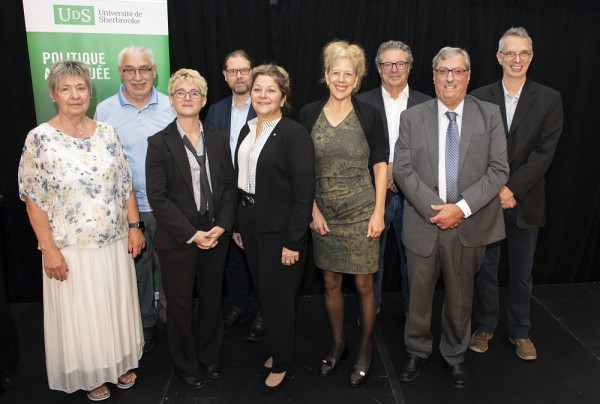 Ghislaine Patry, Pr Gilles Vandal, Pre Isabelle Lacroix, Pr Hugo Loiseau, Pre Anick Lessard, Pre Christine Hudon, Pr Pierre Binette, Pr Sami Aoun, Pr Jean-Herman Guay.