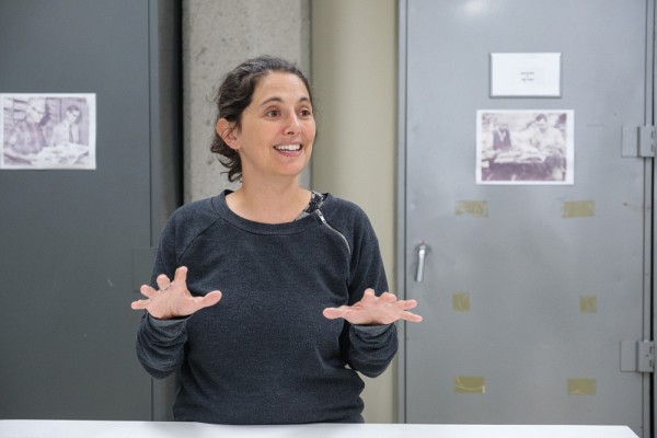 Rosalie L&eacute;onard, coordonnatrice de l'herbier.