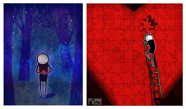 Sensible &agrave; cette cause, l'artiste sherbrookois Ultra Nan a permis l'utilisation de deux de ses &oelig;uvres pour la conception des visuels de la formation.