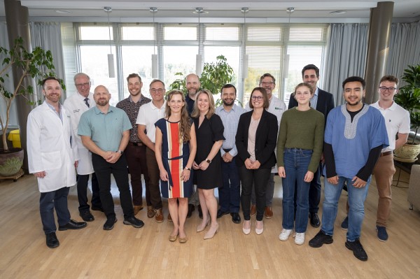 Le professeur&nbsp;Simon Couillard et son &eacute;quipe