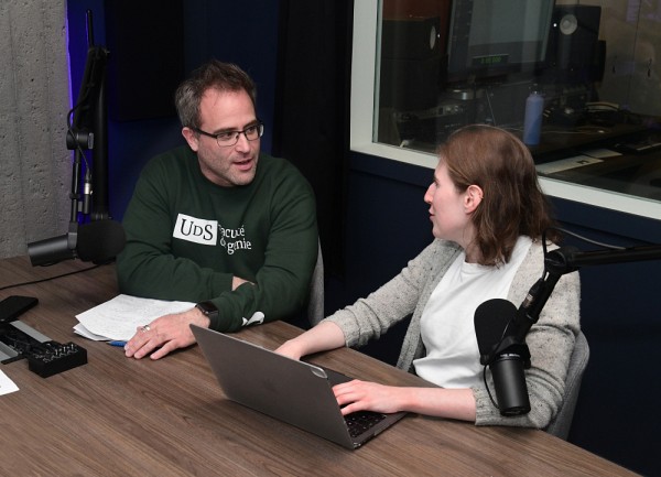 Pr Patrick Vermette et Camille Foisy