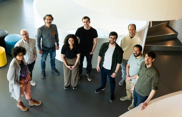 Une partie de l'&eacute;quipe de l'AlgoLab.