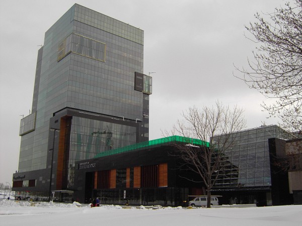 Cette photo montre l'&eacute;tendue des nouvelles installations de Longueuil.