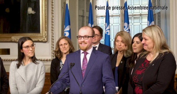 Guillaume Bourbeau et Jade Racine