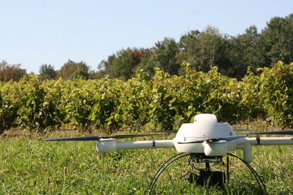 Le drone est souvent utilis&eacute; en agriculture.