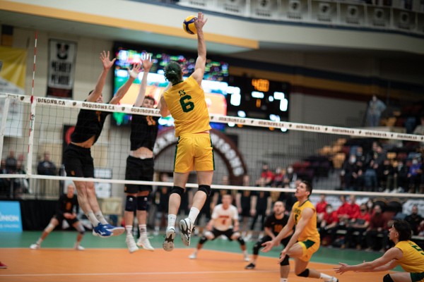 Le jeune v&eacute;t&eacute;ran Yoan David en pleine action.