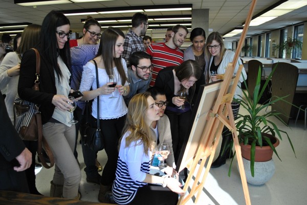 Quelques &eacute;tudiants de la cohorte