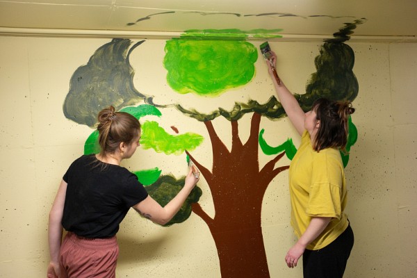 Claudie Auclair et L&eacute;onie Sylvain
