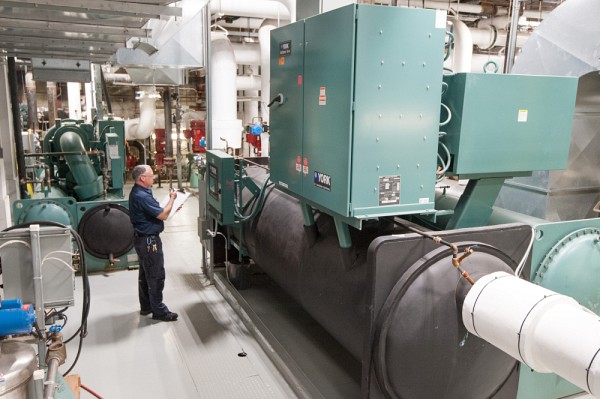 Divers syst&egrave;mes de r&eacute;cup&eacute;ration de chaleur contribuent &agrave; r&eacute;pondre aux besoins &eacute;nerg&eacute;tiques de l&rsquo;UdeS en r&eacute;duisant la consommation d'&eacute;nergie.