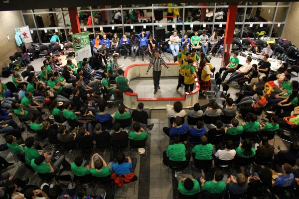 Le tournoi d'improvisation, une activit&eacute; tr&egrave;s attendue qui a lieu chaque ann&eacute;e.