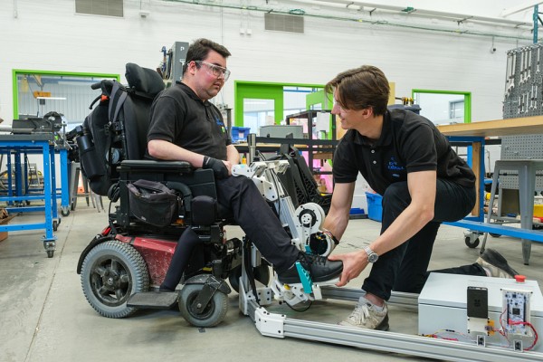 Le projet ExoFlex, alliant sciences et ing&eacute;nierie.