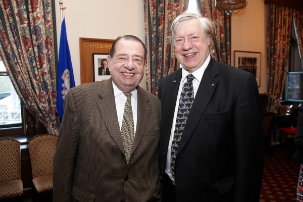 Robert Normand et Louis-Paul Allard, ambassadeurs de la Facult&eacute; de droit