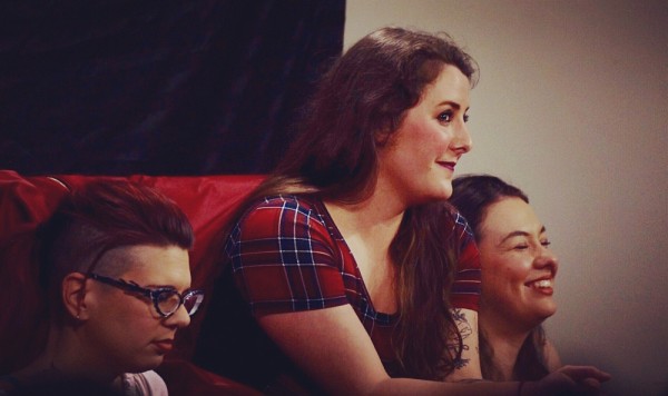 L'&eacute;tudiante &agrave; la ma&icirc;trise en service social Camille P&eacute;loquin.