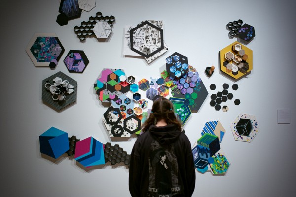 Trois ateliers de d&eacute;couvertes et d'exploration &agrave; l'UdeS ont &eacute;t&eacute; organis&eacute;s pour les jeunes dans le cadre du programme de mentorat, dont une activit&eacute; consacr&eacute;e aux arts visuels.