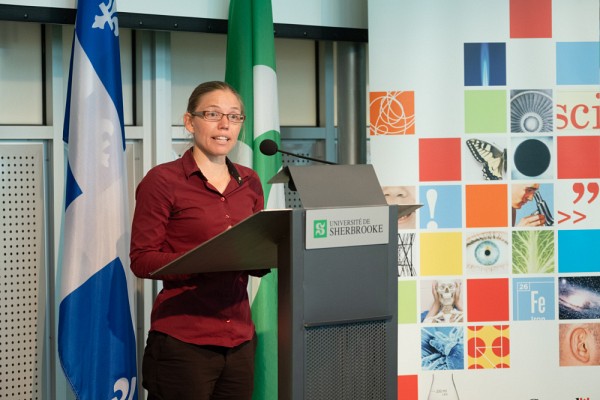 M&eacute;lanie Trudel, professeure au D&eacute;partement de g&eacute;nie civil et de g&eacute;nie du b&acirc;timent &agrave; l&rsquo;UdeS, b&eacute;n&eacute;ficiera de 142&nbsp;500&nbsp;$ pour mener ses recherches au cours des 5&nbsp;prochaines ann&eacute;es.