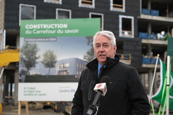 Le professeur Dominique Dorion, doyen de la FMSS