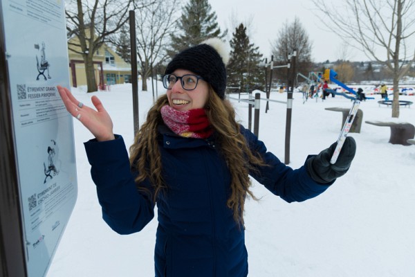 Marie Pelletier, &eacute;tudiante en ergoth&eacute;rapie