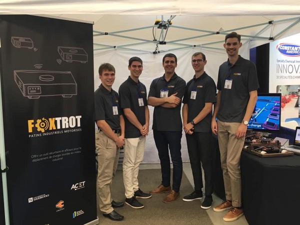Foxtrot au&nbsp;Salon Industriel Mauricie, Estrie, Centre-du-Qu&eacute;bec (SIMEC) 2019.
