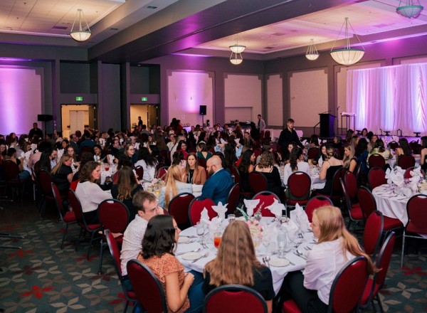 Les convives lors du congr&egrave;s.