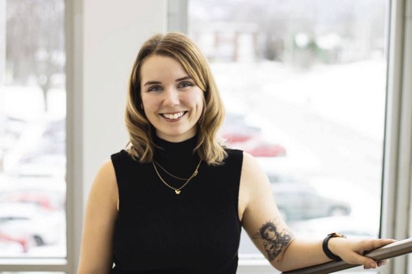 Gabriel Goyet, &eacute;tudiante &agrave; l'&Eacute;cole de politique appliqu&eacute;e.