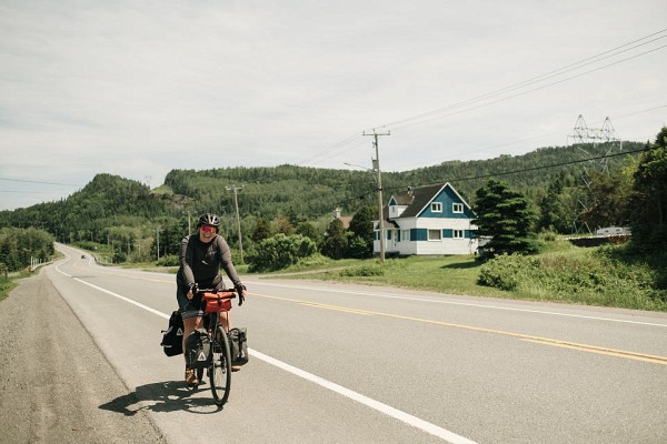 Annabelle Guay au mont Albert.