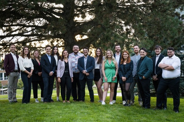 Les membres du comit&eacute; organisateur des Jeux de la science politique 2024.