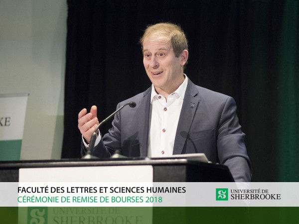 Ma&icirc;tre Fran&ccedil;ois Sylvestre, secr&eacute;taire du conseil d&rsquo;administration de La Fondation de l'UdeS