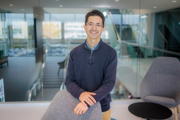 Emmanuel Bilodeau, &eacute;tudiant &agrave; la ma&icirc;trise en Philosophie et &eacute;thique appliqu&eacute;e