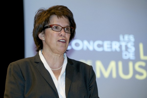 La rectrice Luce Samoisette